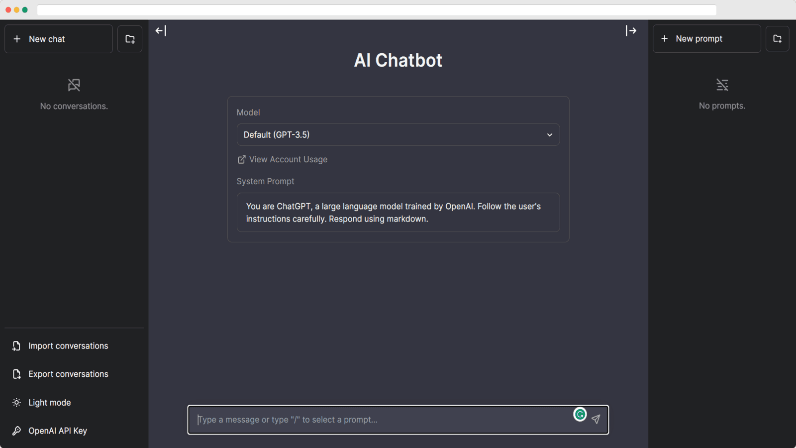 AstridAI Chatbot